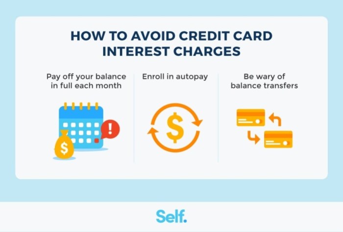 Managing credit card utilization to avoid interest charges